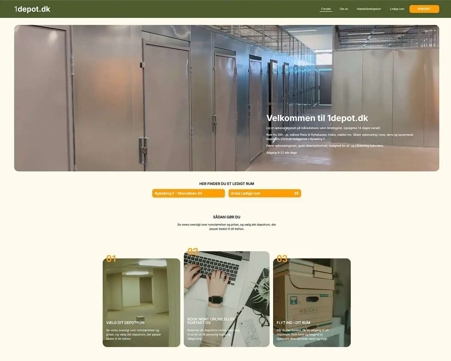 1 Depot – oversigtsbillede